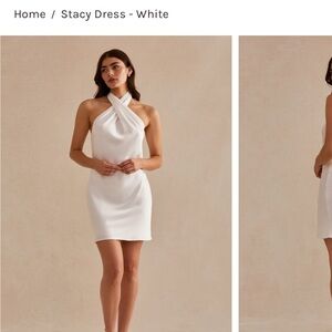 Birdy Grey Stacy Dress - White